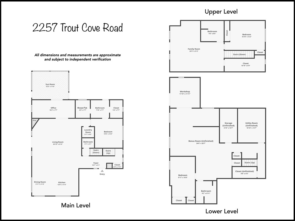 2257 Trout Cove Road