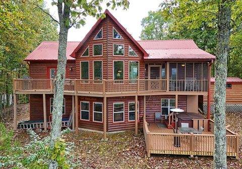 A home in Mineral Bluff