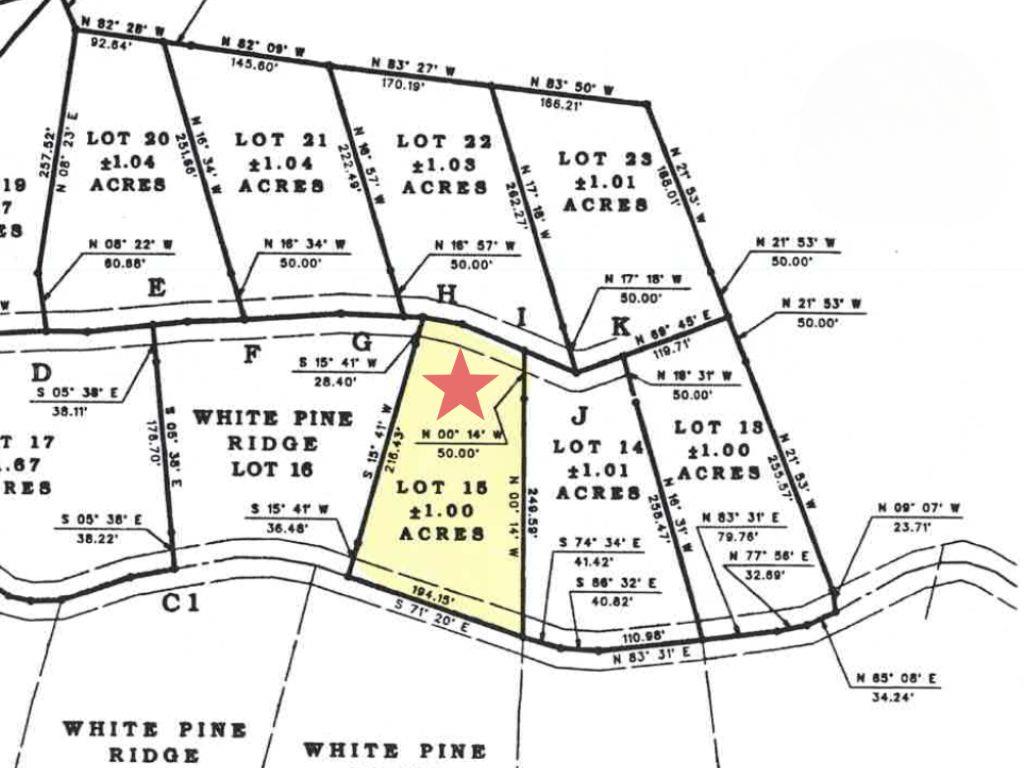 Lot 15 White Pine Drive