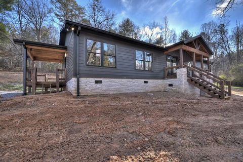 A home in Mineral Bluff