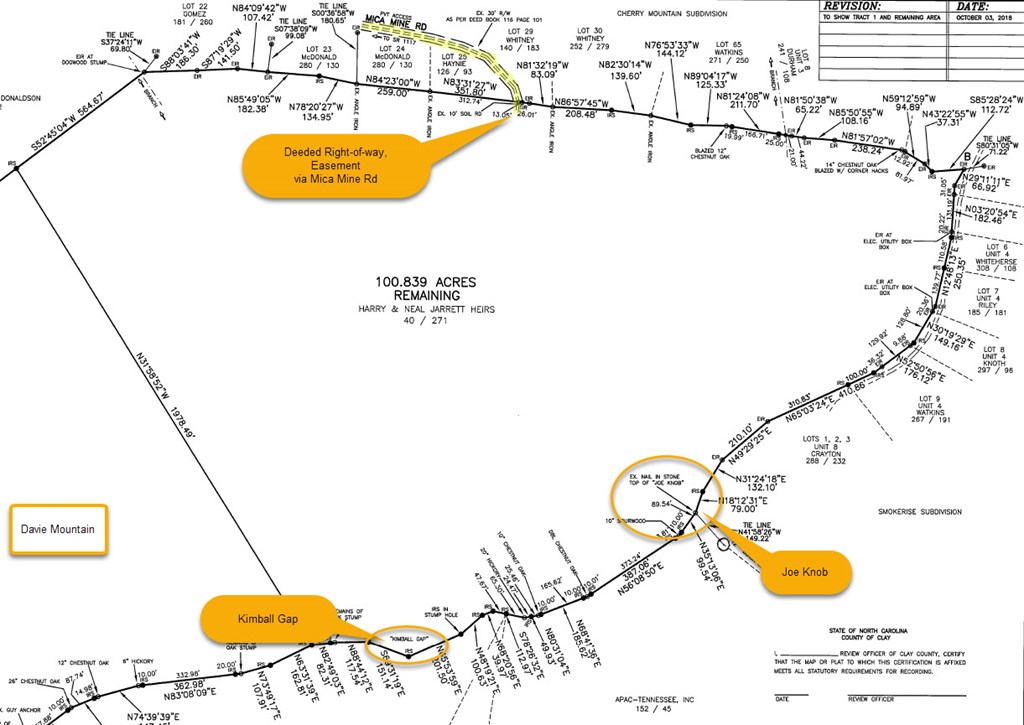 100 ac Mica Mine Road