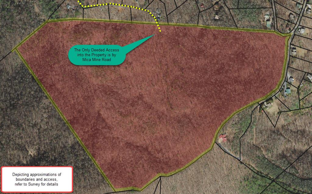 100 ac Mica Mine Road