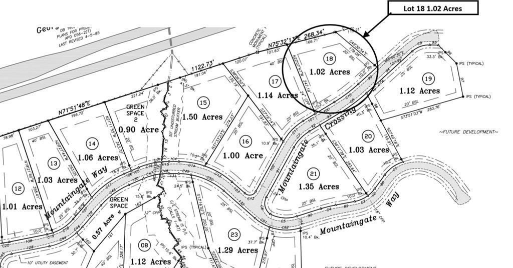 Lot 18 Mountain Gate Crossing