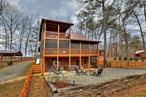 A home in Mineral Bluff