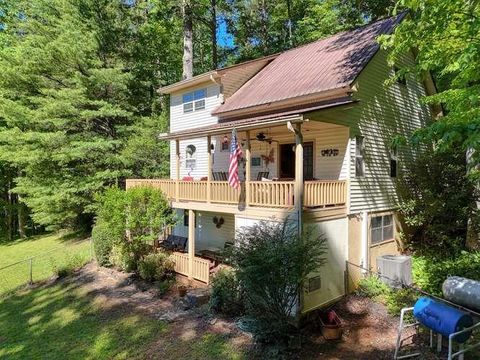 A home in Hiawassee