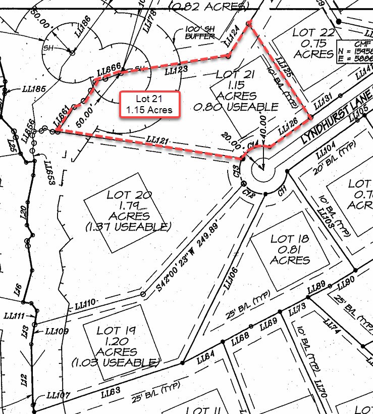LOT 21 Lyndhurst Lane