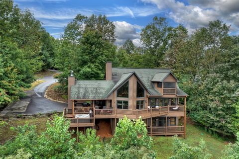 A home in Mineral Bluff