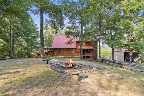 A home in Mineral Bluff