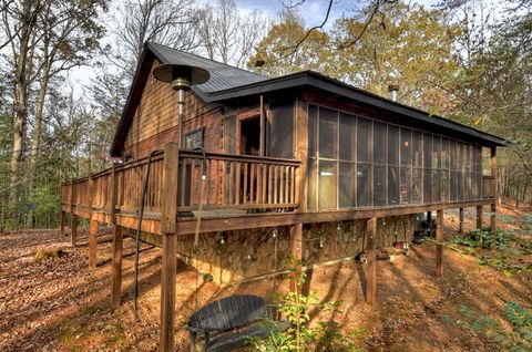A home in Mineral Bluff