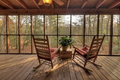 A home in Mineral Bluff