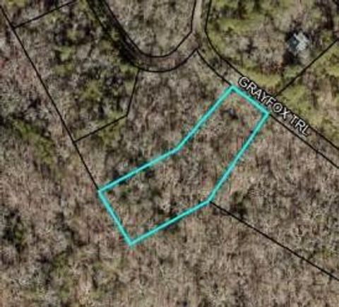 Lot 18 Gray Fox Trail Blairsville GA 30512