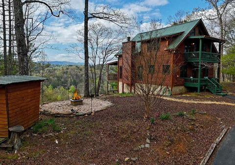 A home in Mineral Bluff