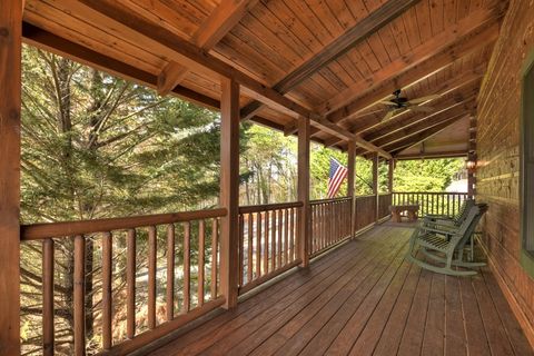 A home in Mineral Bluff