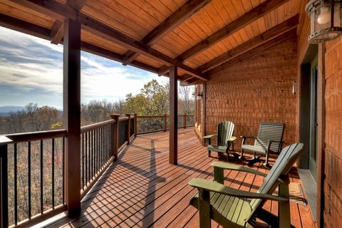 A home in Mineral Bluff