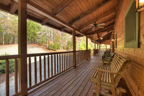 A home in Mineral Bluff