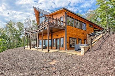 A home in Mineral Bluff