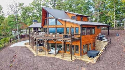 A home in Mineral Bluff