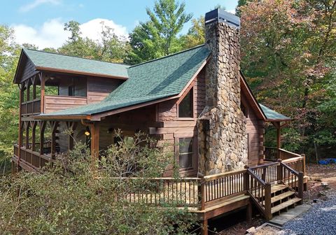 A home in Mineral Bluff