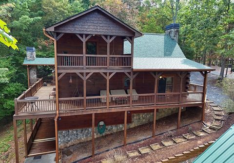 A home in Mineral Bluff