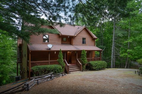 A home in Mineral Bluff