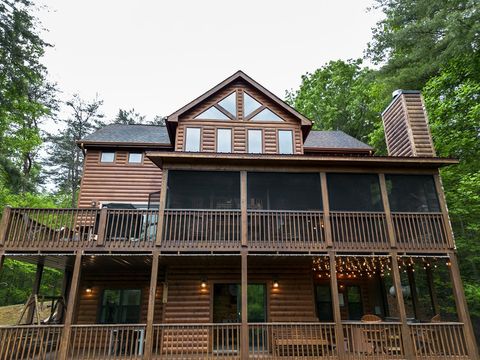 A home in Mineral Bluff