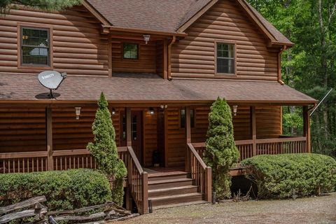 A home in Mineral Bluff