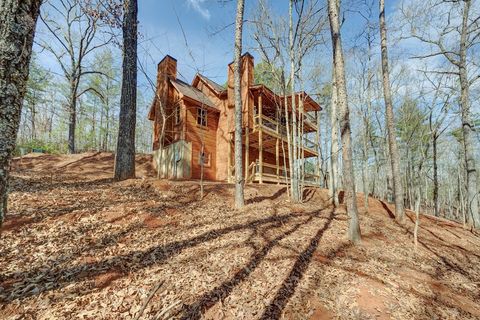 A home in Mineral Bluff