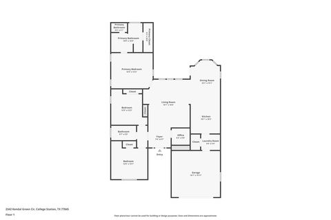 Tiny photo for 2342 Kendal Green Circle, College Station, TX 77845 (MLS # 26008810)