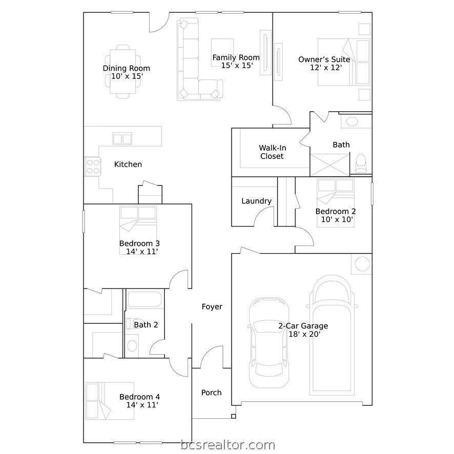 Photo of 6131 Gunn Ridge Drive, College Station, TX 77845 (MLS # 26010927)