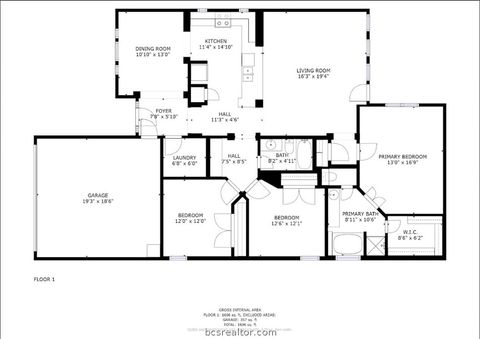 Tiny photo for 3741 Mariposa Court, Bryan, TX 77808 (MLS # 26001709)