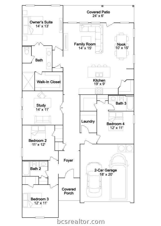 Photo of 1237 Samantha Lane, College Station, TX 77845 (MLS # 26010575)