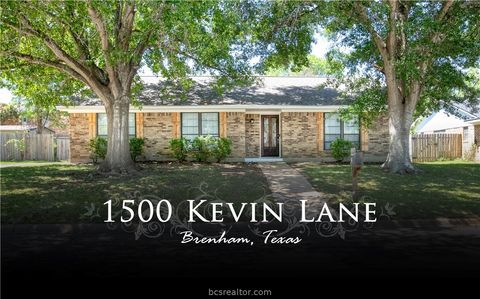 1500 Kevin Lane, Brenham, TX 77833 - MLS#: 24002354