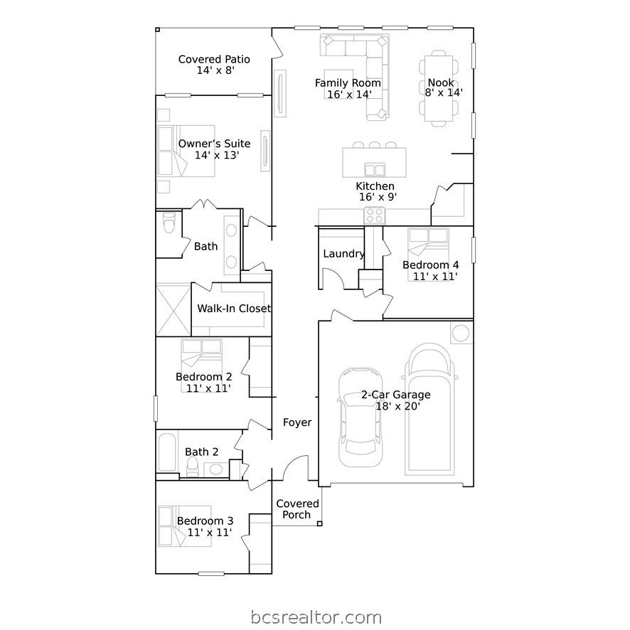 Photo of 1816 Taggart Trail, Bryan, TX 77807 (MLS # 26010925)