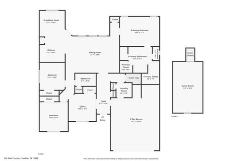 Tiny photo for 525 Oak Tree Lane, Franklin, TX 77856 (MLS # 26004891)