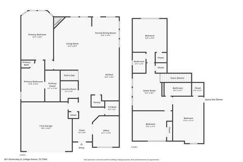 Tiny photo for 2611 Kinnersley Court, College Station, TX 77845 (MLS # 26005241)