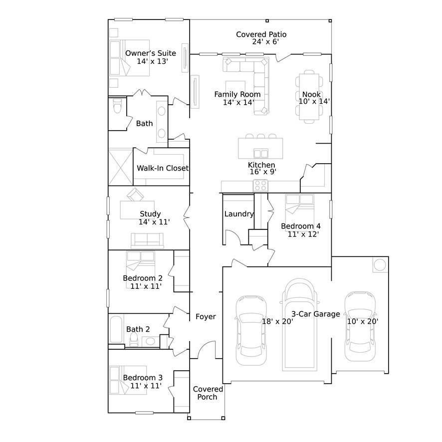Photo of 1823 Taggart Trail, Bryan, TX 77807 (MLS # 26010482)