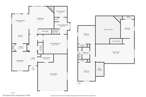 Tiny photo for 4107 Cripple Creek Court, College Station, TX 77845 (MLS # 26009783)