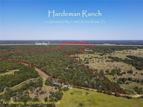 TBD HWY 7 and LCR 706 (+/- 229.3 acres) Kosse TX 76653