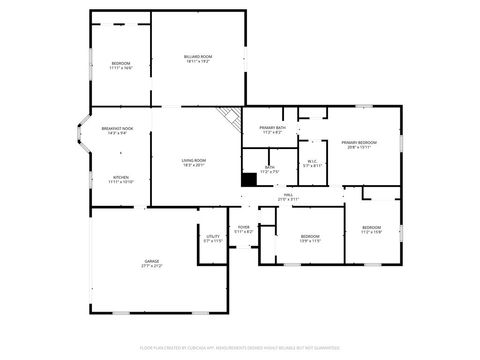 Tiny photo for 3720 Brighton Drive, Bryan, TX 77802 (MLS # 25011039)