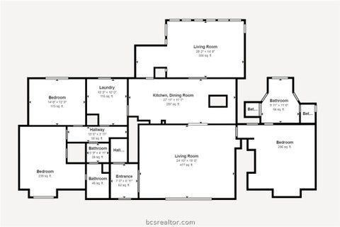 Tiny photo for 8516 River Ridge Drive, Hearne, TX 77859 (MLS # 26012252)