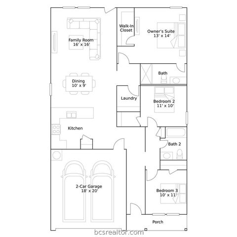 Tiny photo for 6143 Gunn Ridge Drive, College Station, TX 77845 (MLS # 26012025)