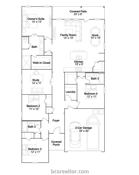 Tiny photo for 224 Orchard Cove, Snook, TX 77878 (MLS # 26010401)