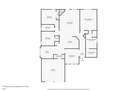 Tiny photo for 1725 Purple Martin Cove, College Station, TX 77845 (MLS # 26004282)