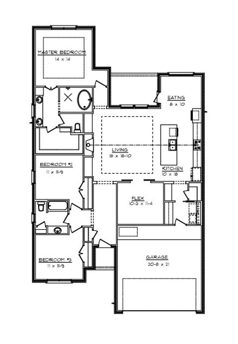 Tiny photo for 2822 Captain Drive, Bryan, TX 77808 (MLS # 26003236)