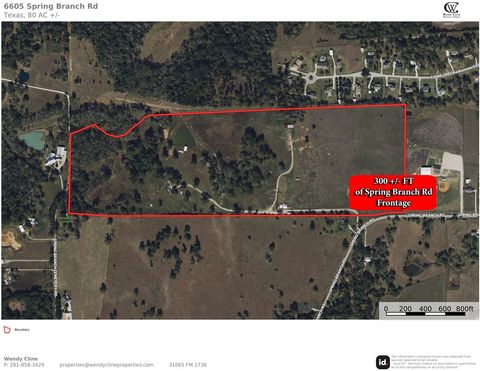 Tiny photo for 6605 Spring Branch Road, Montgomery, TX 77316 (MLS # 26002960)