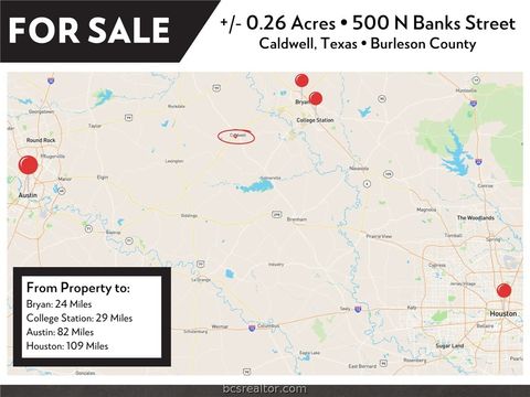 Tiny photo for 500 N Banks Street, Caldwell, TX 77836 (MLS # 26002192)