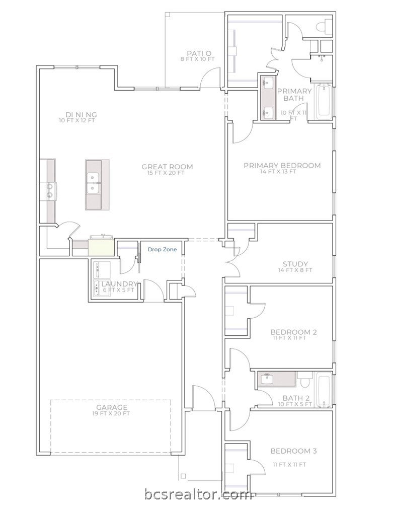 Photo of 1934 Stubbs Drive, Bryan, TX 77807 (MLS # 26011708)