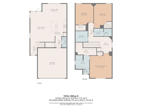 Tiny photo for 982 Rice Drive, Bryan, TX 77803 (MLS # 26006471)