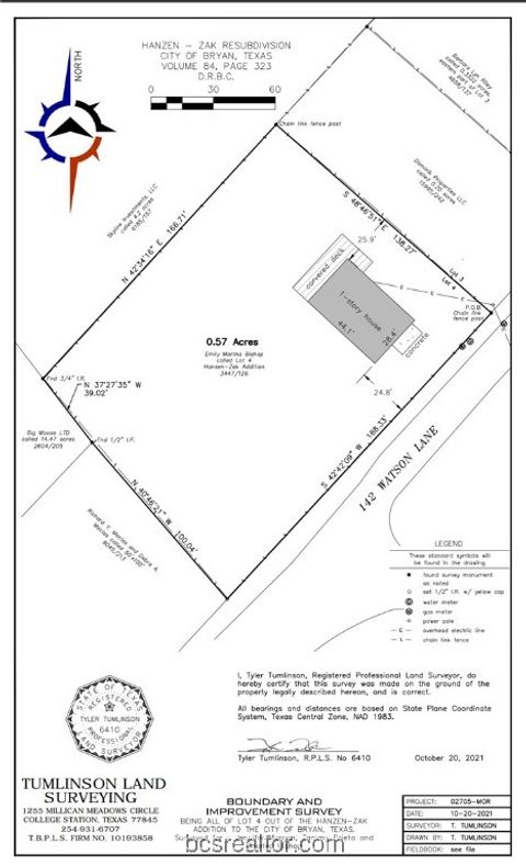 Tiny photo for 142 Watson Street, Bryan, TX 77801 (MLS # 25013055)