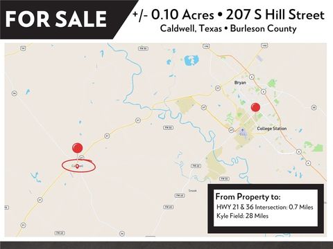 Tiny photo for 207 S Hill Street, Caldwell, TX 77836 (MLS # 26000544)